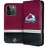 NHL Colorado Avalanche Jersey iPhone 15 Pro Folio Case
